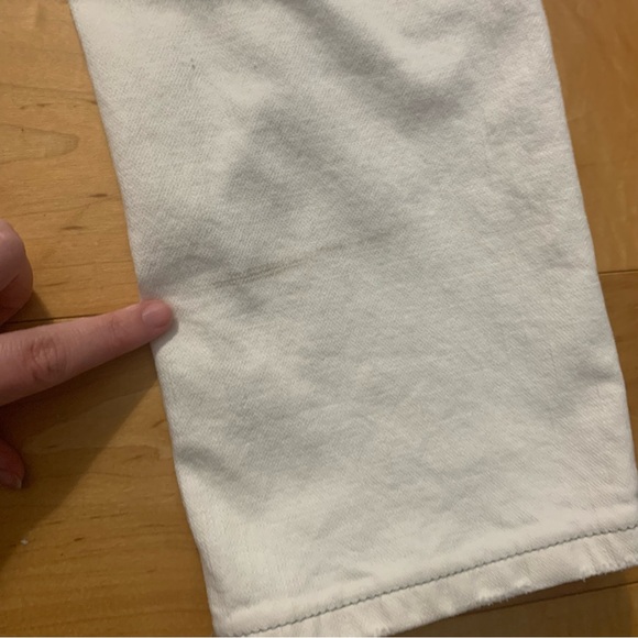 Miss Me Skinny Jeans Oyster White Womens Size 26 Flaw - Picture 8 of 9